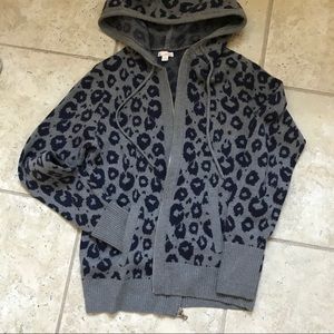 Leopard sweater hoodie